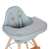 Bandeja Menta ABS para Trona Evolu Childhome + Mantel de Silicona - imagen 7