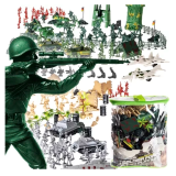 Set Militar Infantil Kruzzel 300 Piezas con Maletín - imagen 2