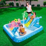 Piscina Hinchable Infantil Acuario 239x206x86 cm con Tobogán Bestway - imagen 31