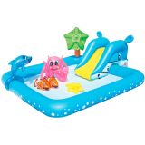 Piscina Hinchable Infantil Acuario 239x206x86 cm con Tobogán Bestway - imagen 7