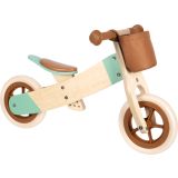 Bicicleta de aprendizaje y triciclo Maxi marrón caramelo 