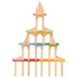 Bloques de construcción y tablas de madera barnizadas - imagen 25