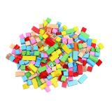 Juego de bloques de Madera 200 piezas , con números y Letras - imagen 31