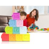Bloques con formas y texturas para Bebés 10 unidades
