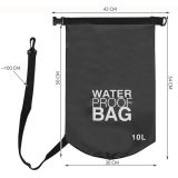 Bolsa Impermeable Negra 10 Litros, Ideal Kayak, Paddle Surf, Camping ... - imagen 67