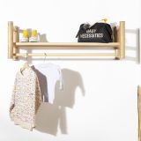 Bolsa Neceser Baby Necessities Negra Letras Doradas  , Childhome - imagen 10