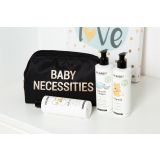 Bolsa Neceser Baby Necessities Negra Letras Doradas  , Childhome - imagen 13