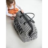 Mommy Bag ® Pied De Poule - Black