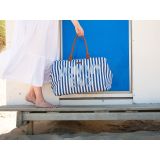 Bolsa de Maternidad Mommy Bag® - Rayas Blanco/Azul - imagen 3