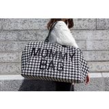 Mommy Bag ® Pied De Poule - Black