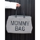 Mommy Bag ® Pied De Poule - Black