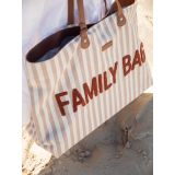  Bolso Family Bag Estampado Rayas Natural/Terracotta - Childhome - imagen 13
