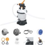 Bomba de filtro de arena para piscinas capacidad 3.028 l/h, Bestway 58515 - imagen 3