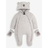 Buzo polar suave y cálido Koala para recién nacidos, ideal para climas fríos y días de invierno.