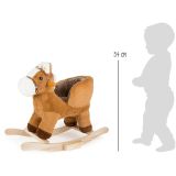 Caballo balancín con asiento