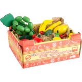 Caja de cartón con Frutas de madera , 11 piezas - imagen 7
