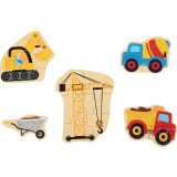 Caja de puzzles Mundo de la construcción