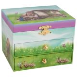 Caja de música caballo con cajón - imagen 7
