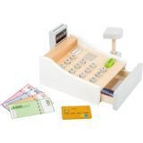 Caja registradora ,  Juguete de madera 