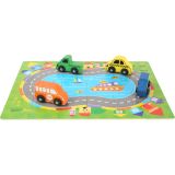 Caja de puzzle de madera Tráfico