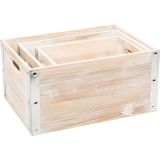 Caja de madera Estilo Industrial 