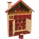 Calendario de Adviento de madera Casita invernal - imagen 7