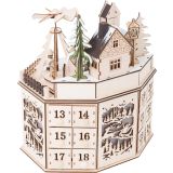 Calendario de adviento con pirámide