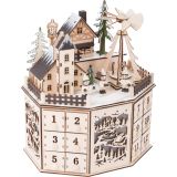 Calendario de adviento con pirámide