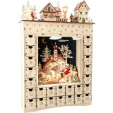 Calendario de Adviento de madera, Sueño de Invierno  - imagen 7