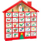 Calendario de Adviento motivos navideños