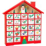 Calendario de Adviento motivos navideños