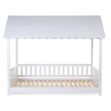 Cama infantil con Techo 90 x 200 cm , madera Blanca - Childhome - imagen 10
