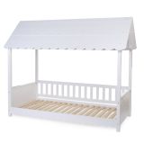 Cama infantil con Techo 90 x 200 cm , madera Blanca - Childhome - imagen 13