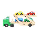 Camión de madera - grúa + juego de coches - imagen 7