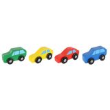 Camión de madera - grúa + juego de coches - imagen 9