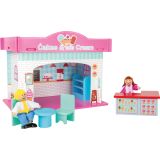 Casa de juegos Heladería con accesorios