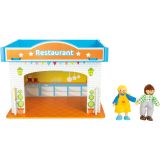 Casa de juegos Restaurante con accesorios