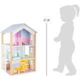 altura Casa de Muñecas de 3 pisos Girable - Legler