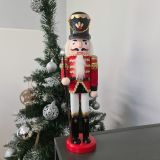 Soldado Cascanueces de madera - 30 cm