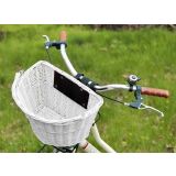 Cesta de Mimbre Blanca para Bicicleta  - imagen 31