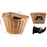 Cesta de Mimbre para Bicicleta  - imagen 13