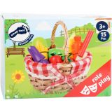 Cesta de Picnic con alimentos cortables - Juguete de madera - imagen 19