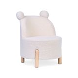 Kids Chair - Teddy - Off White Natural
