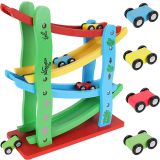 Circuito de Coches de Carreras de madera - imagen 4