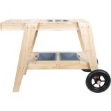 Cocina para pasteles de barro compacta