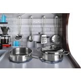 Cocina Infantil de madera marrón oscuro KD9150 Kruzzel - imagen 13