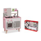 Cocina de Madera de Juguete Macaron - Janod