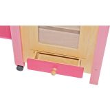 cajon inferior Cocinita de madera rosa 