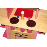 Cocinita de madera rosa  - imagen 6