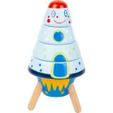 Cohete de madera para Apilar Space 